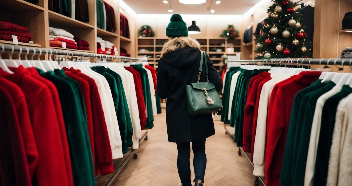 Sådan køber du juletøj i julens farver i en svensk butik