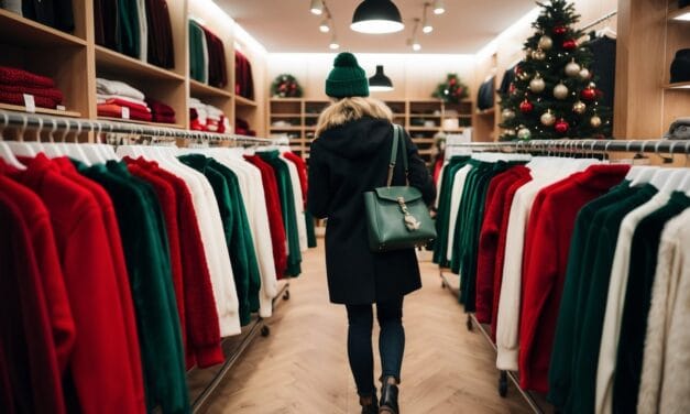 Sådan køber du juletøj i julens farver i en svensk butik