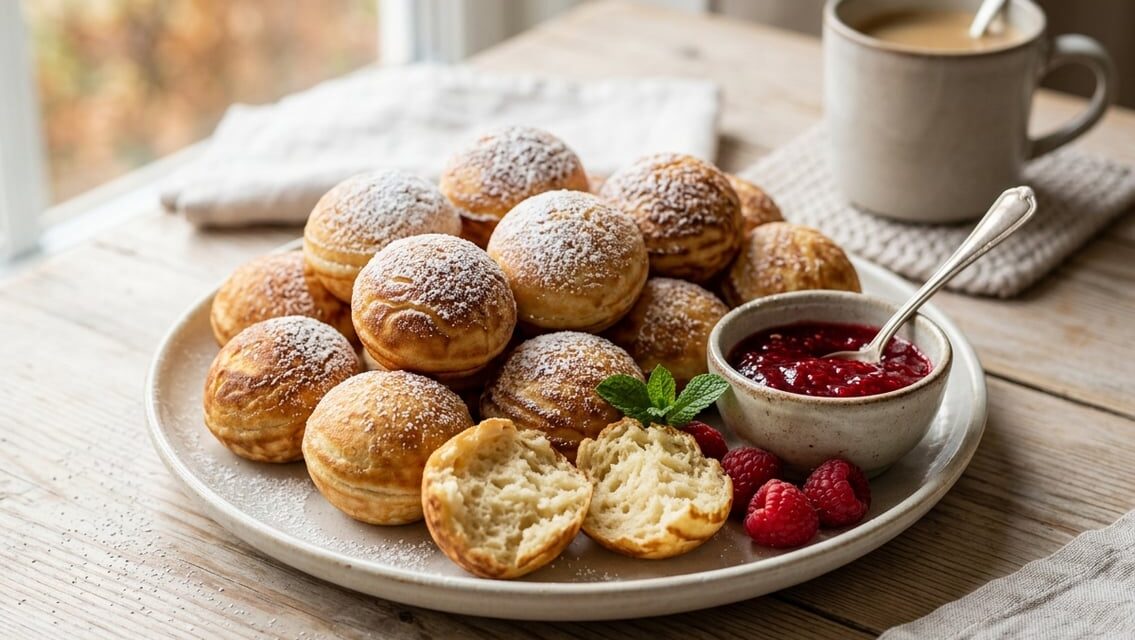 Æbleskiver – klassisk opskrift på luftige, hjemmelavede æbleskiver