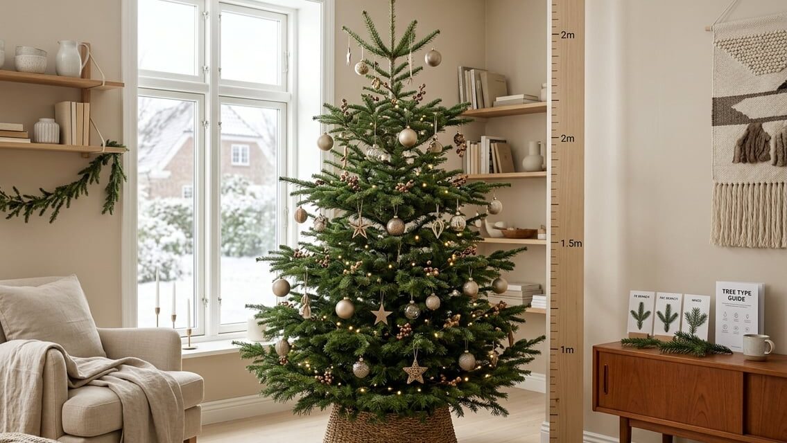 Kunstigt juletræ – sådan vælger du et naturtro træ med den rigtige højde og type