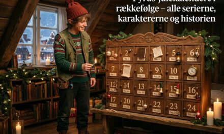 Pyrus-julekalendere i rækkefølge – alle serierne, karaktererne og historien
