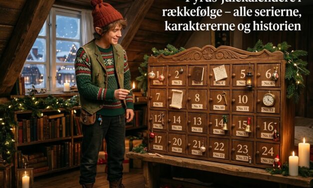 Pyrus-julekalendere i rækkefølge – alle serierne, karaktererne og historien